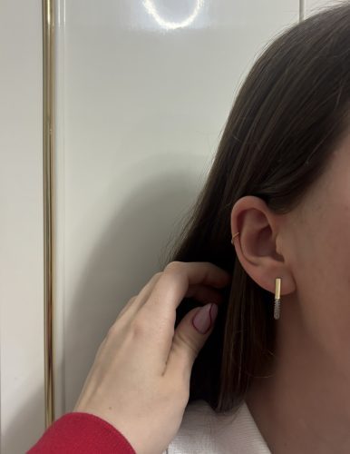 Yuvarlak Halka Küpe - Tekli photo review