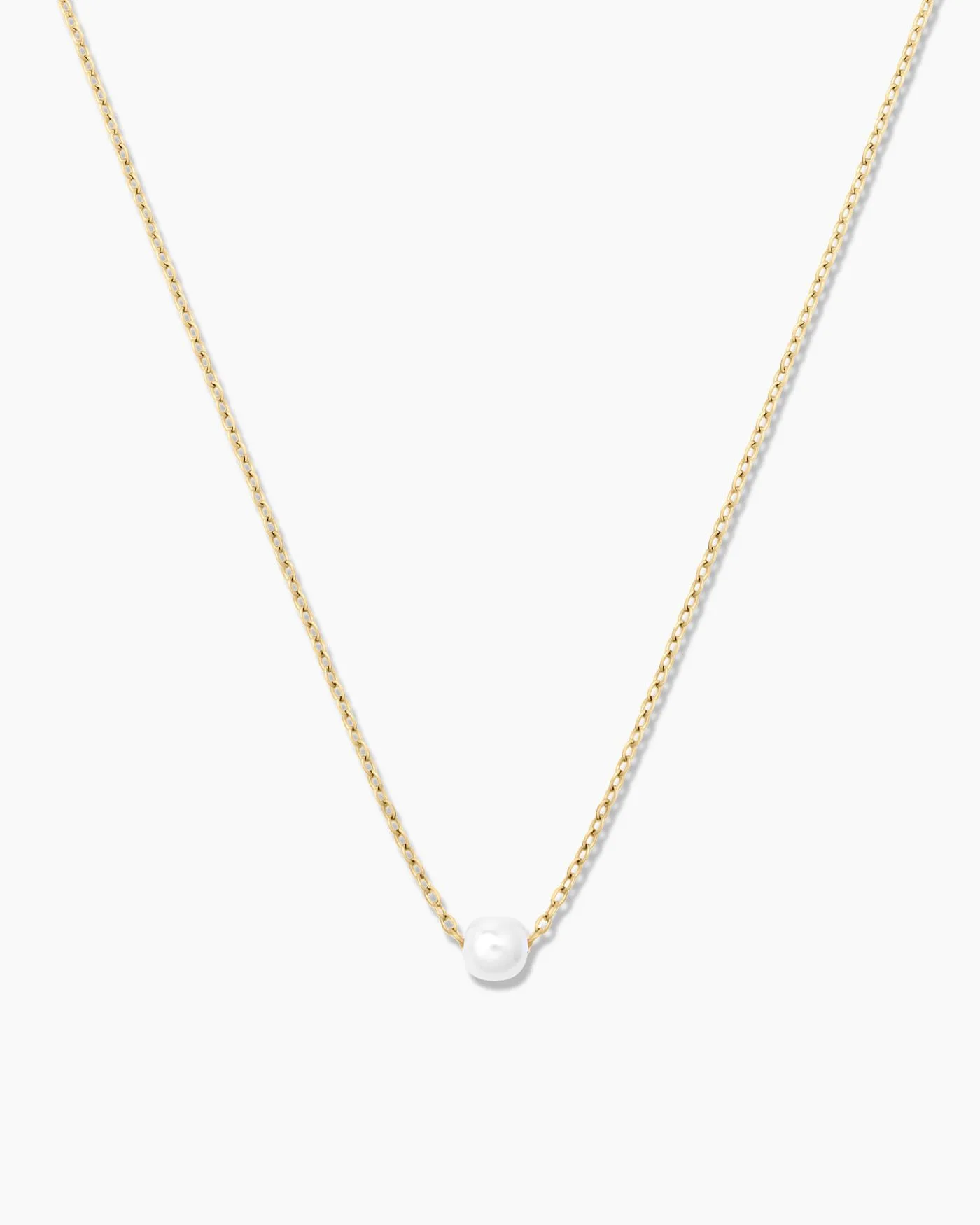 Single Pearl Pendant Kolye