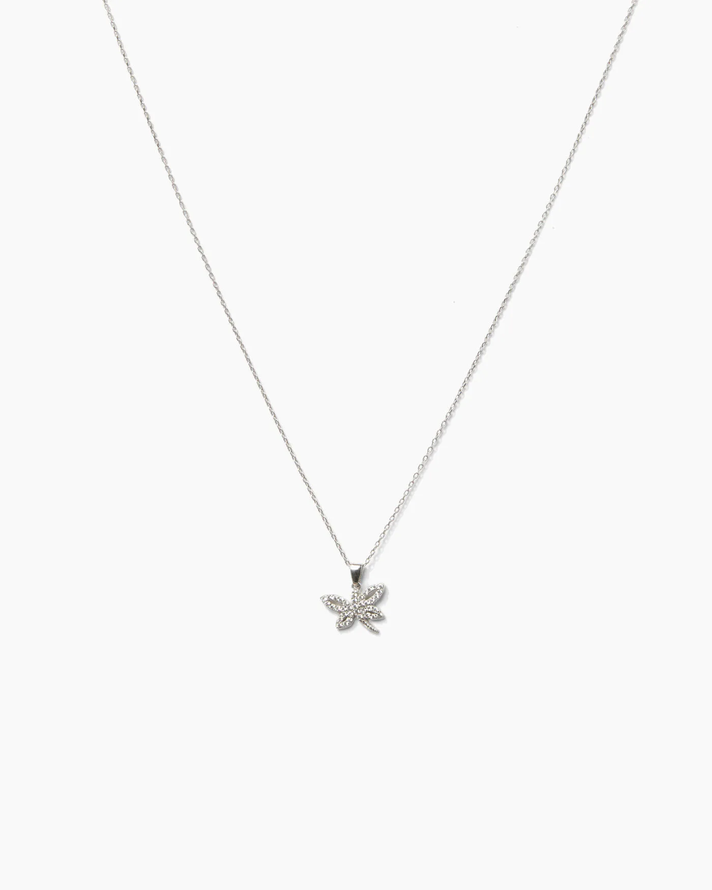 925 Ayar Gümüş Yusufçuk Kolye | Yusufçuk Zirkon Pendant